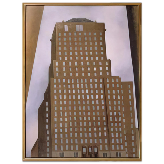 Georgia O'Keeffe - Shelton Hotel New York No. 1 Fine Art Poster - 13x18 cm / 5x7 inches