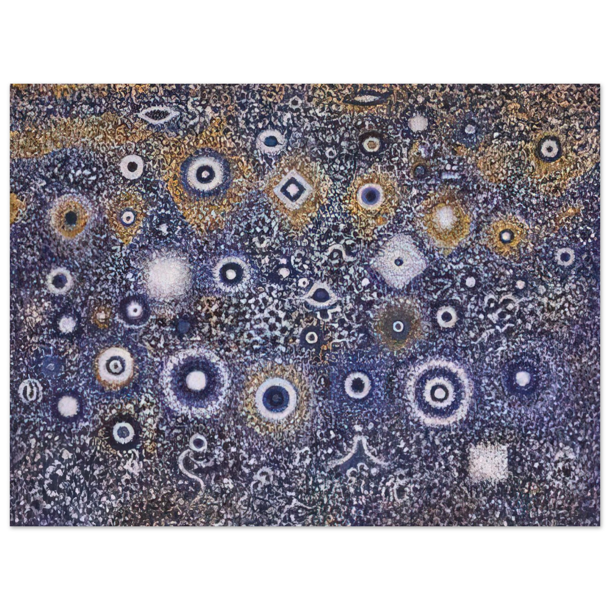 Richard Pousette-Dart - Night Landscape Fine Art Poster - Default Title