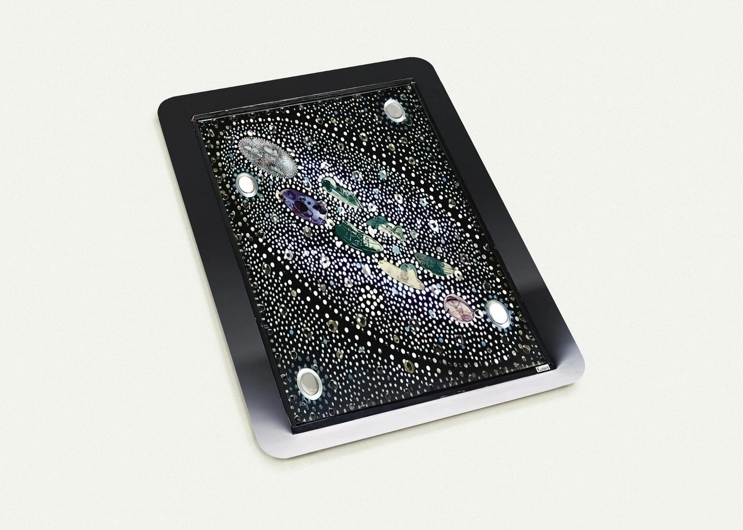 Constelación y Hábitat Hidroespacial - 1980 By Gyula Kosice Pack of 10 Post Cards | Gyula Kosice Post Cards | A6 (10.5 x 14.8 cm) - 4.1 x 5.8 inches