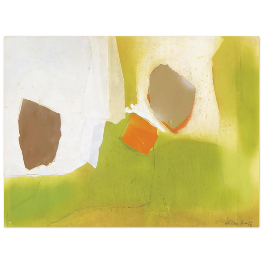 Esteban Vicente - THE GARDEN 1984 Fine Art Poster - Default Title