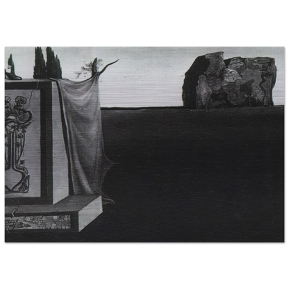 LANDSCAPE - Salvador Dali Brushed Aluminum Print - 70x100 cm / 28x40 inches | Salvador Dali Aluminum Print | Salvador Dali Prints