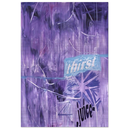 Halbzeit - 2002 - Michel Majerus Brushed Aluminum Print - 70x100 cm / 28x40 inches | Michel Majerus Aluminum Print | Michel Majerus Prints