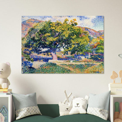 Around My House - Henri-Edmond Cross Acrylic Print - 70x100 cm / 28x40″ inches