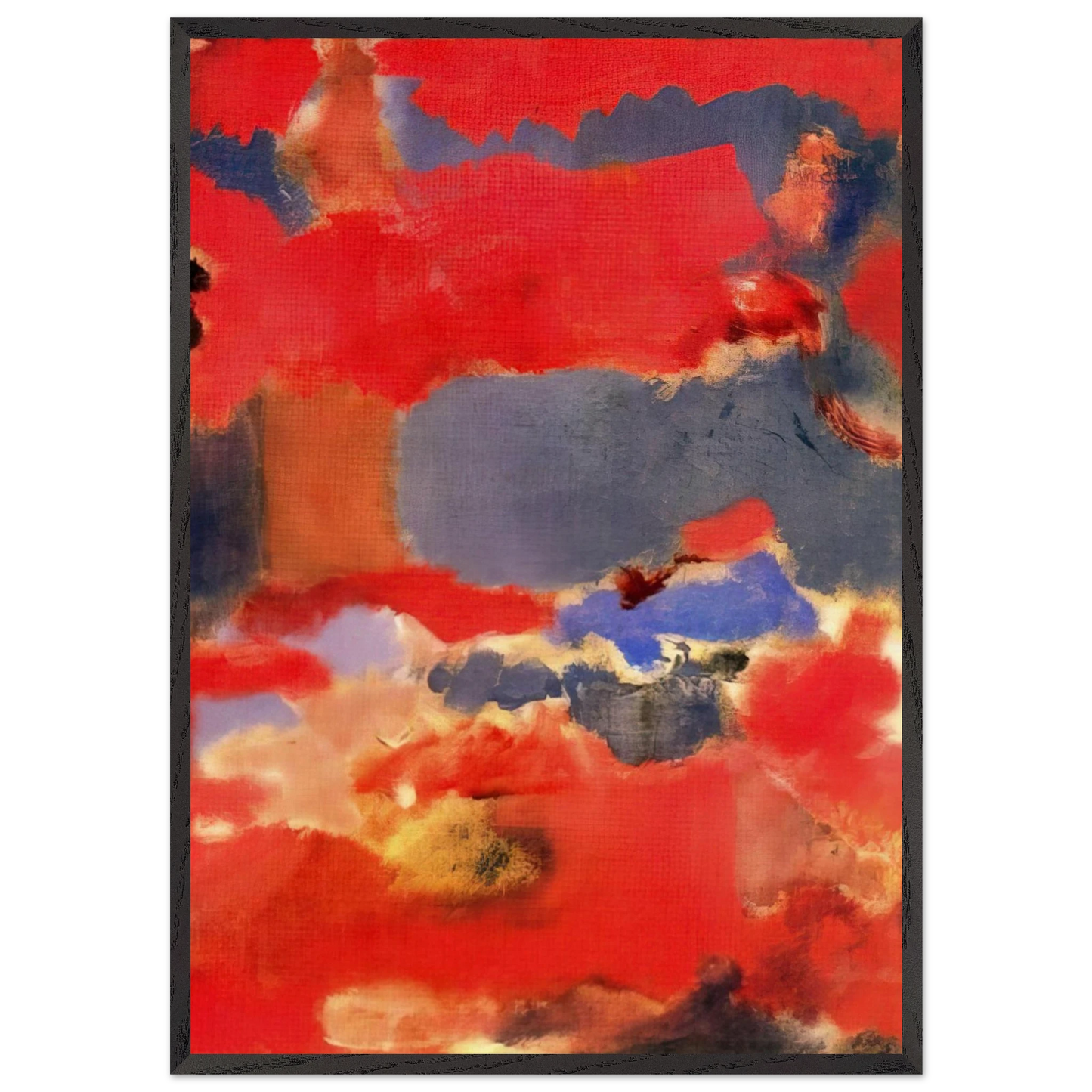 Untitled - 1948 N1 - Mark Rothko Framed Art Print – Black Wooden Frame - Default Title - -Framed Art Print