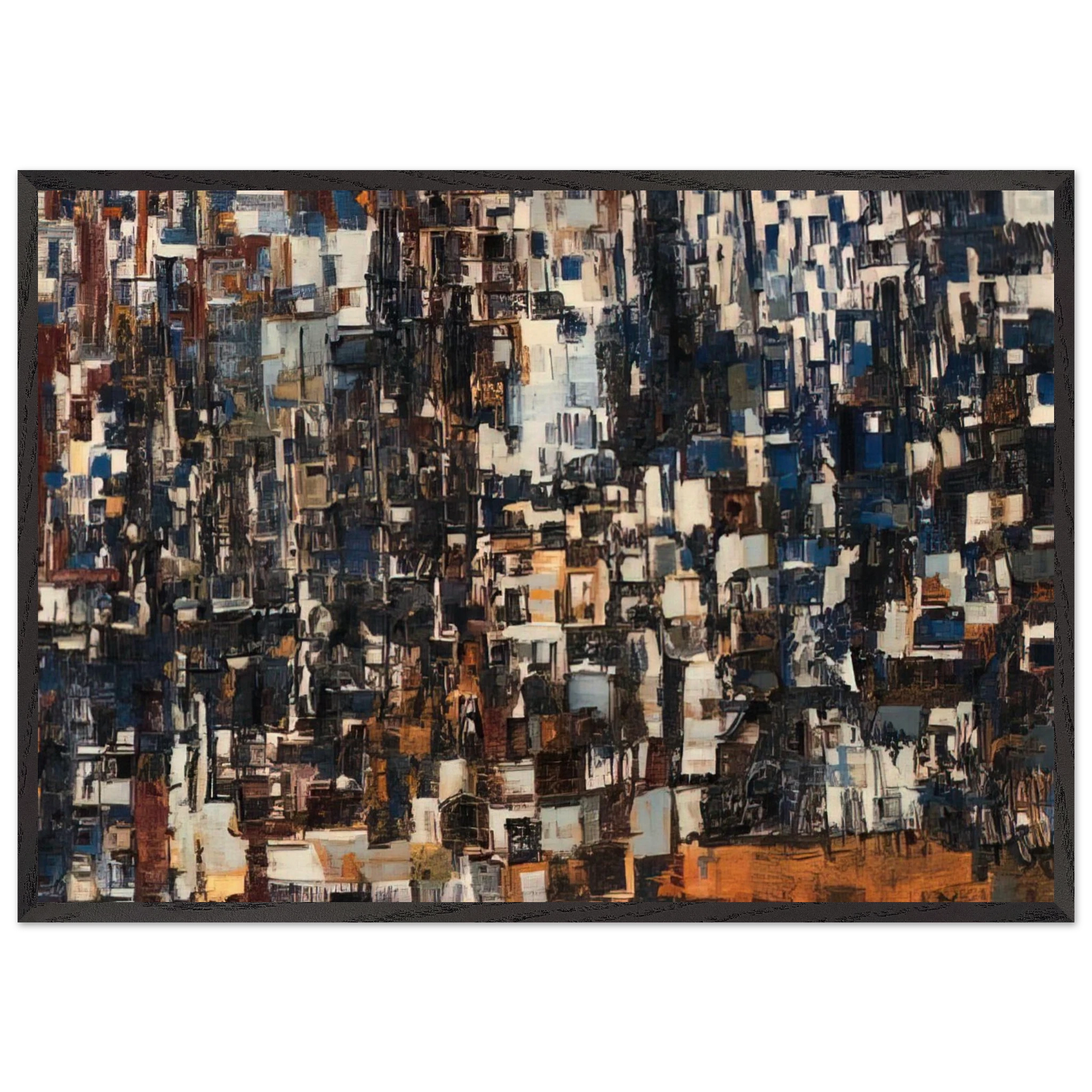 Danse - Tachisme - Maria Helena Vieira da Silva Framed Art Print – Black Wooden Frame - Default Title - -Framed Art Print