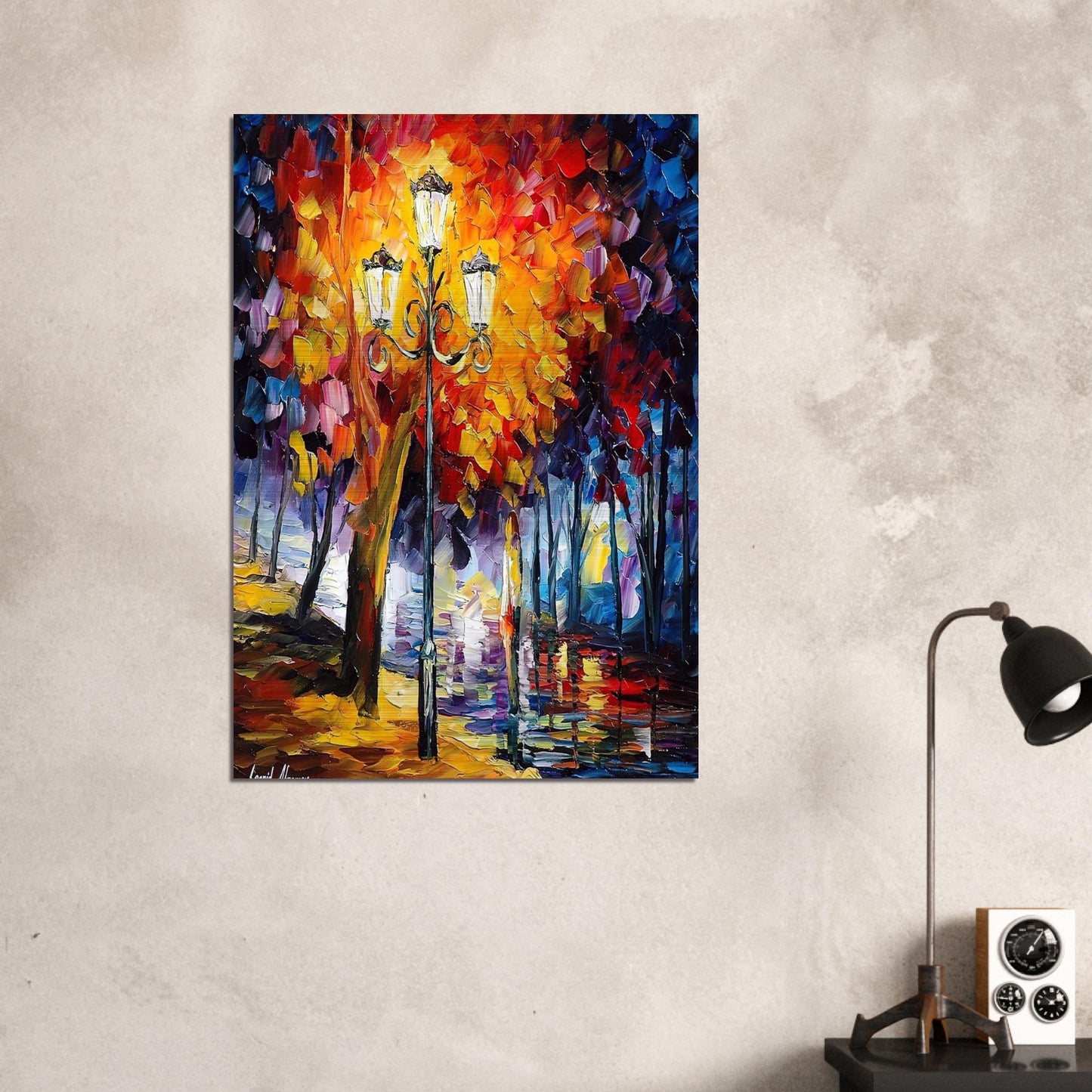 Leonid Afremov - Leonid Afremov Brushed Aluminum Print - 70x100 cm / 28x40 inches | Leonid Afremov Aluminum Print | Leonid Afremov Prints
