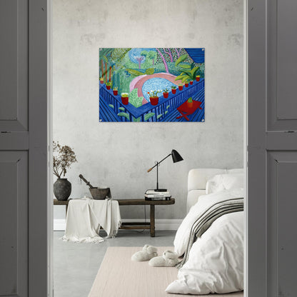 David Hockney - David Hockney Acrylic Print - 70x100 cm / 28x40″ inches | David Hockney Wall Art | David Hockney Prints