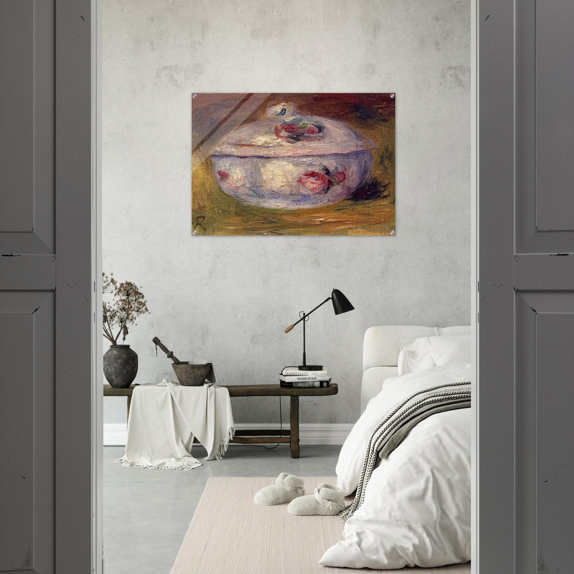 Sugar Bowl - Pierre-Auguste Renoir Acrylic Print - 70x100 cm / 28x40″ inches