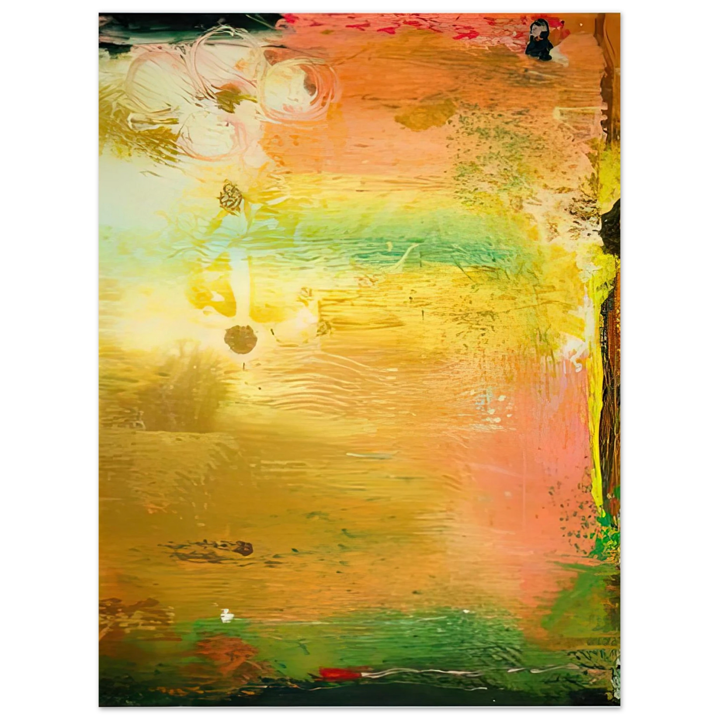 Helen Frankenthaler - Fantasy Garden, 1992- Wall Art - 21x29.7 cm / 8x12" - Fine Art Poster - -