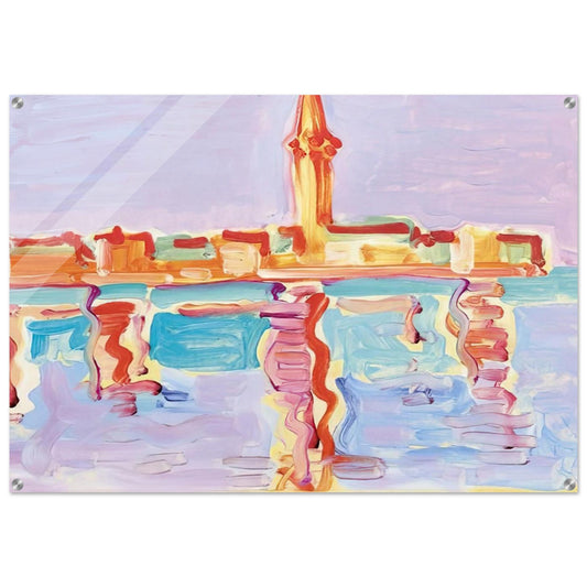 Untitled - 1955 - Charles Lapicque Acrylic Print - 70x100 cm / 28x40″ inches | Charles Lapicque Wall Art | Charles Lapicque Prints