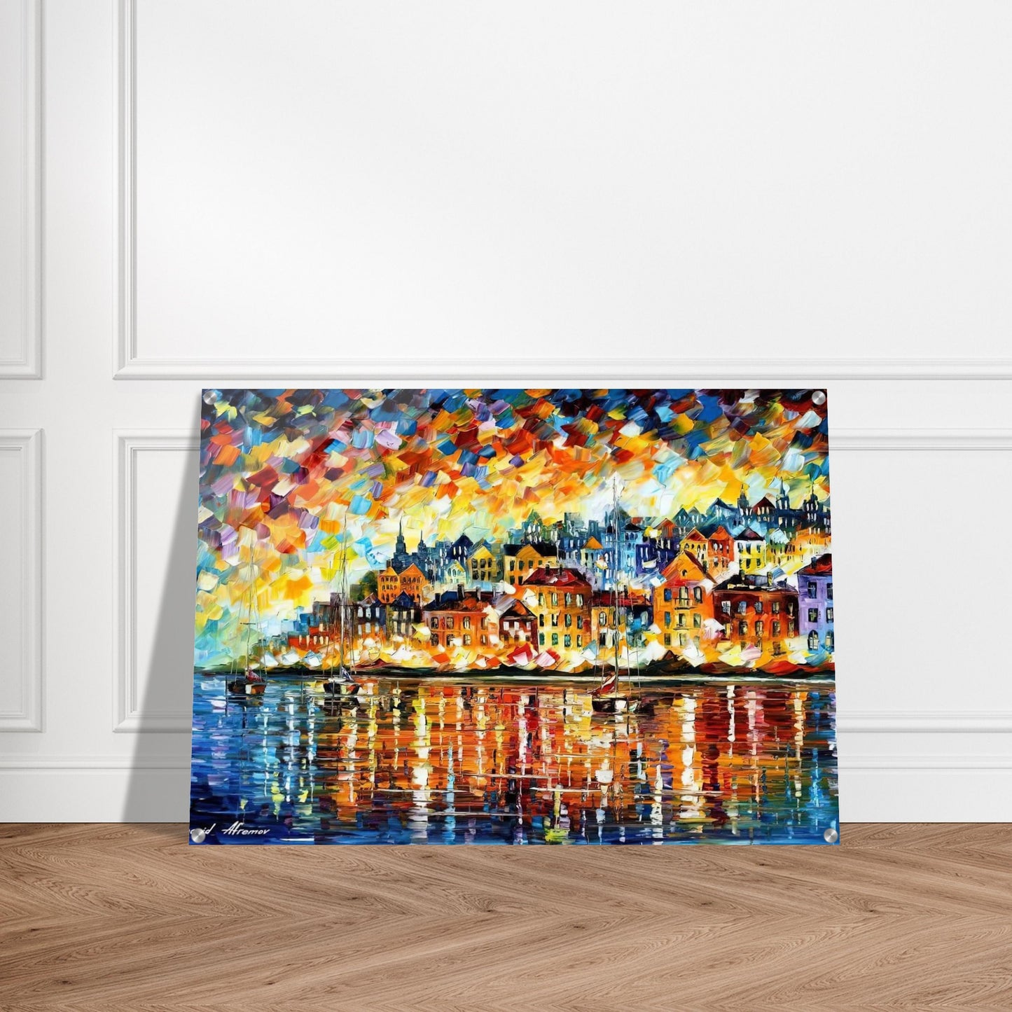 Leonid Afremov - Leonid Afremov Acrylic Print - 70x100 cm / 28x40″ inches | Leonid Afremov Wall Art | Leonid Afremov Prints