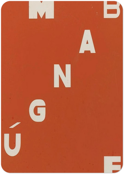 Mangúe Bangúe - Neo-Concretism By Helio Oiticica Pack of 10 Post Cards | Helio Oiticica Post Cards | A6 (10.5 x 14.8 cm) - 4.1 x 5.8 inches