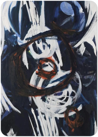 Crescendo - 1963 By Ernst Wilhelm Nay Pack of 10 Post Cards | Ernst Wilhelm Nay Post Cards | A6 (10.5 x 14.8 cm) - 4.1 x 5.8 inches