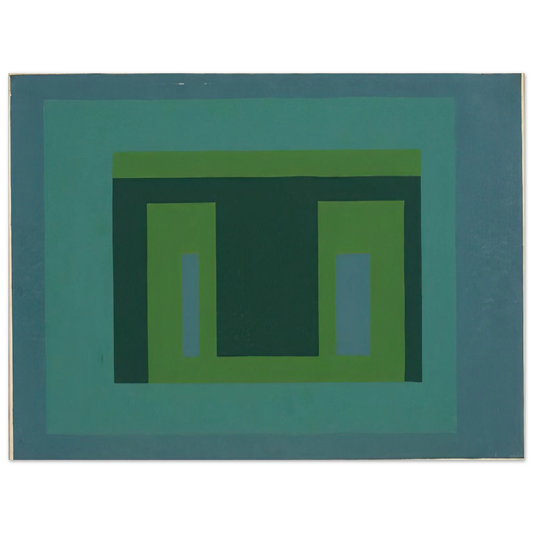 Josef Albers - VARIANT ADOBE 1956 Fine Art Poster - Default Title