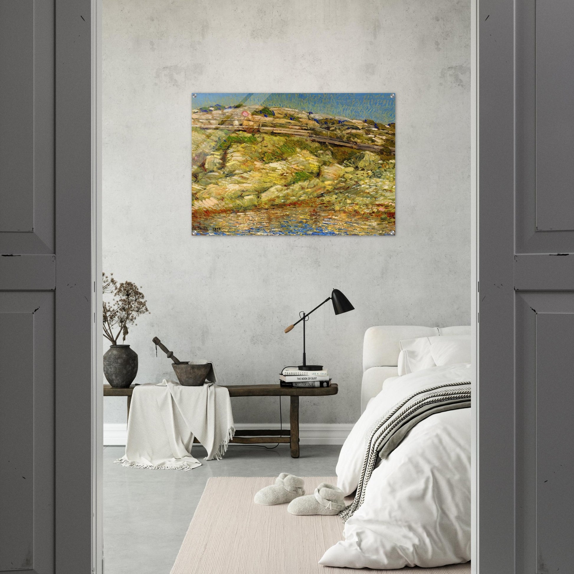 Walk Around the Island - Childe Hassam Acrylic Print - 70x100 cm / 28x40″ inches