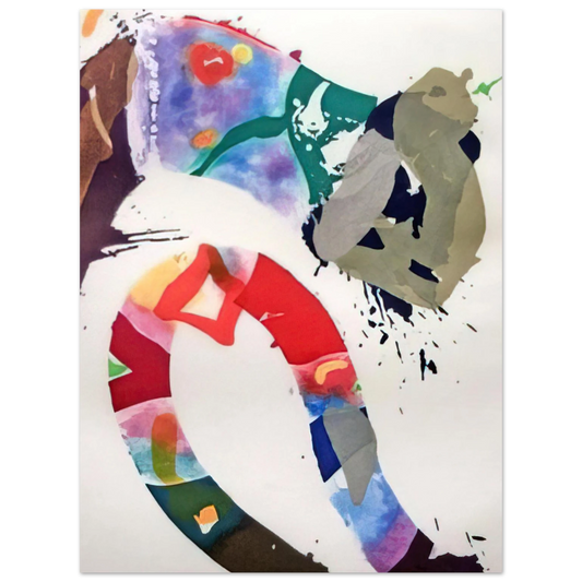 Sam Francis - Untitled  SFE 092  Fine Art Poster - Default Title