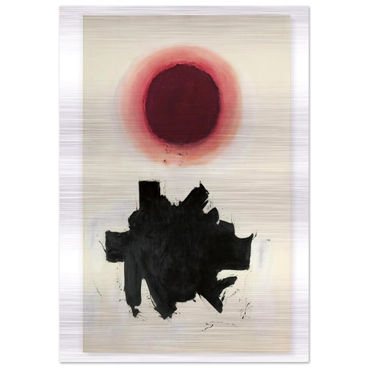 Cool Blast - 1960 - Adolph Gottlieb Brushed Aluminum Print - 70x100 cm / 28x40 inches | Adolph Gottlieb Aluminum Print | Adolph Gottlieb Prints