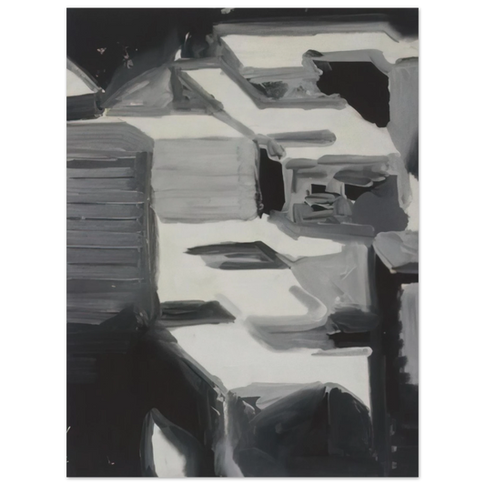 Gerhard Richter - TOWNSCAPE 1968 3 Fine Art Poster - Default Title
