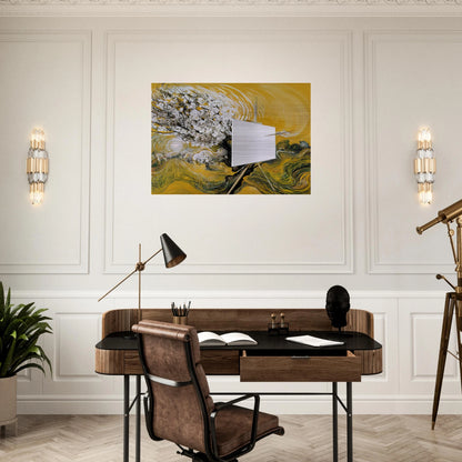 The Blossom Tree - 1982 - Brett Whiteley Brushed Aluminum Print - 70x100 cm / 28x40 inches | Brett Whiteley Aluminum Print | Brett Whiteley Prints