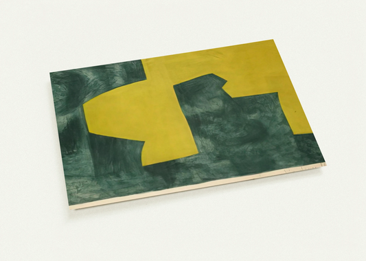 Composition verte et jaune - 1966 By Serge Poliakoff Pack of 10 Post Cards | Serge Poliakoff Post Cards | A6 (10.5 x 14.8 cm) - 4.1 x 5.8 inches