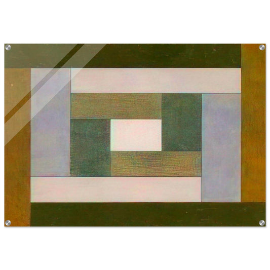 Etudes Bauhaus A - 1929 - Victor Vasarely Acrylic Print - 70x100 cm / 28x40″ inches