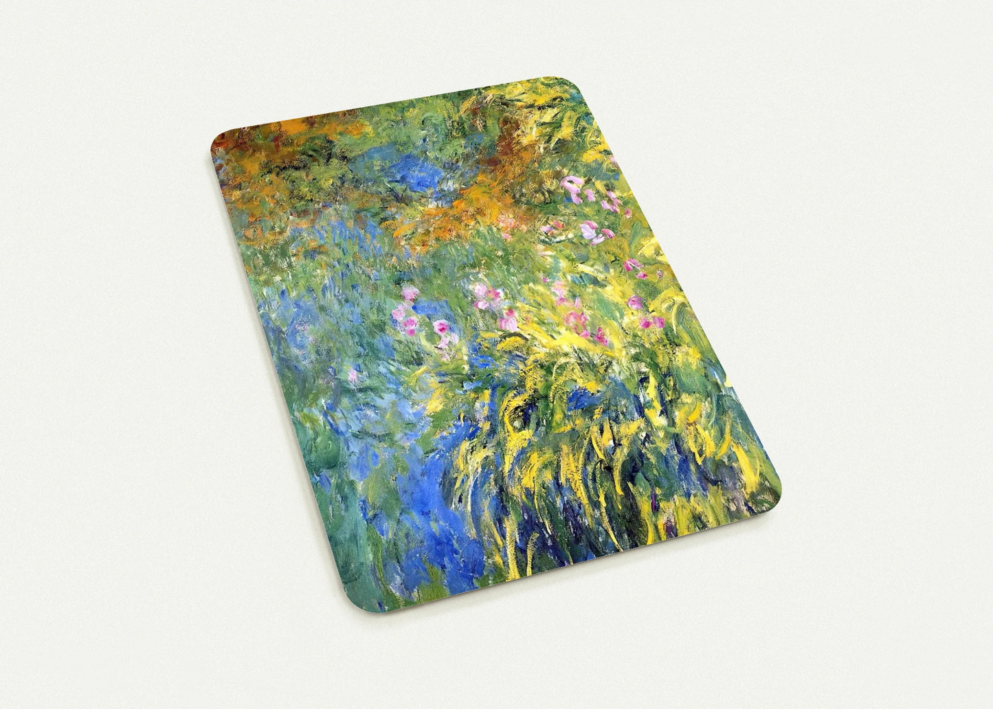 Irises 3 By claude monet Pack of 10 Post Cards | claude monet Post Cards | A6 (10.5 x 14.8 cm) - 4.1 x 5.8 inches