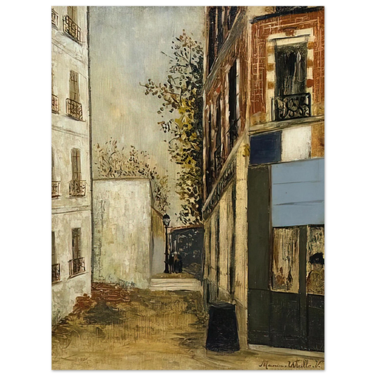 Maurice Utrillo - CABARE BELLE GABRIELLE Fine Art Poster - Default Title