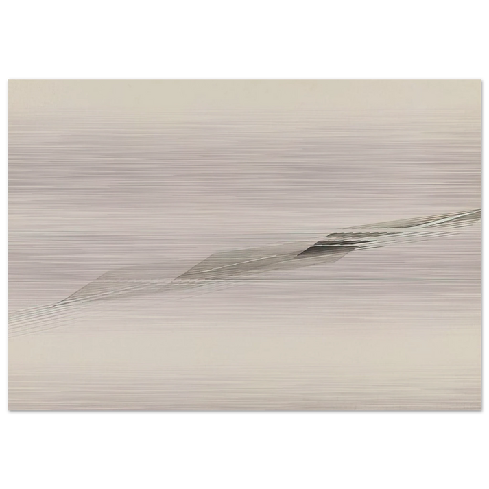 Untitled - Minimalism - Nasreen Mohamedi Brushed Aluminum Print - 70x100 cm / 28x40 inches | Nasreen Mohamedi Aluminum Print | Nasreen Mohamedi Prints