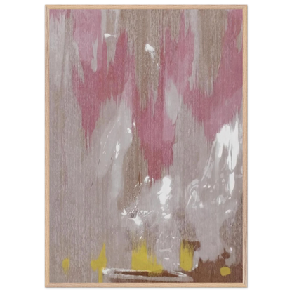 Helen Frankenthaler - Tales of Genji IV - 1998 Wall art - 30x45 cm / 12x18 inches - Premium Wooden Framed Poster With Fine Art Paper-canvas - Wood frame