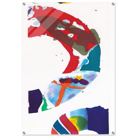 Untitled  SFE 090  - Sam Francis Acrylic Print - 70x100 cm / 28x40″ inches | Sam Francis Wall Art | Sam Francis Prints