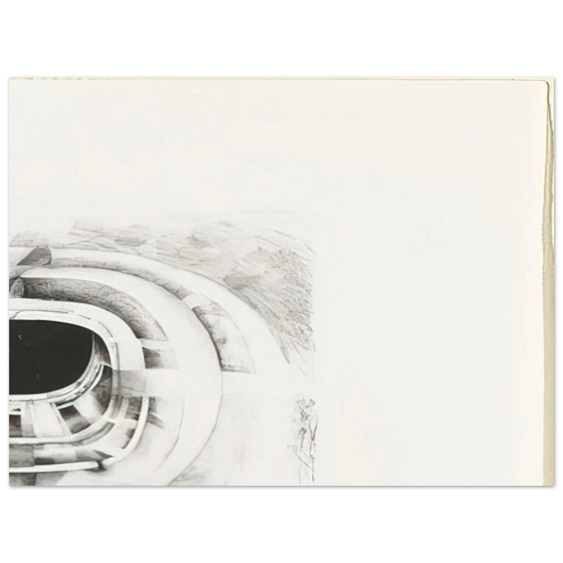 Lee Bontecou - NINTH STONE 1968 Fine Art Poster - Default Title