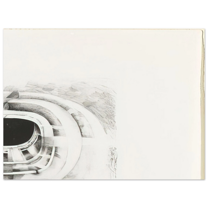 Lee Bontecou - NINTH STONE 1968  75x100 cm / 30x40inches Fine Art Poster