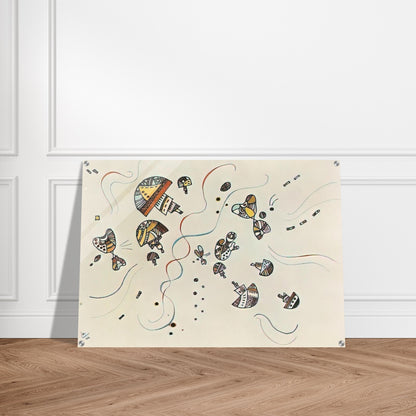 LAST WATERCOLOUR 1944 - Wassily Kandinsky Acrylic Print - 70x100 cm / 28x40″ inches | Wassily Kandinsky Wall Art | Wassily Kandinsky Prints