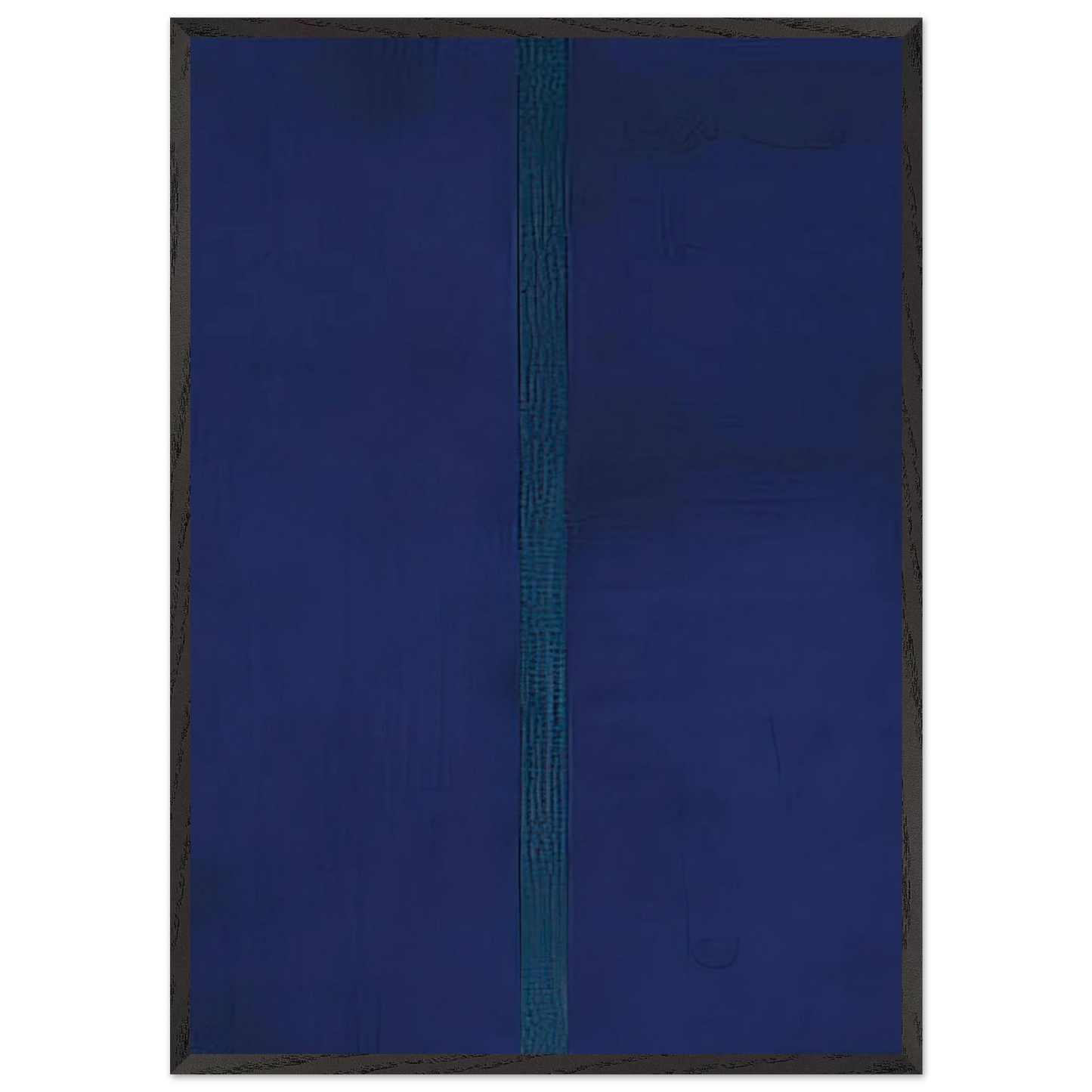 Onement V - Barnett Newman Framed Art Print – Black Wooden Frame - Default Title - -Framed Art Print