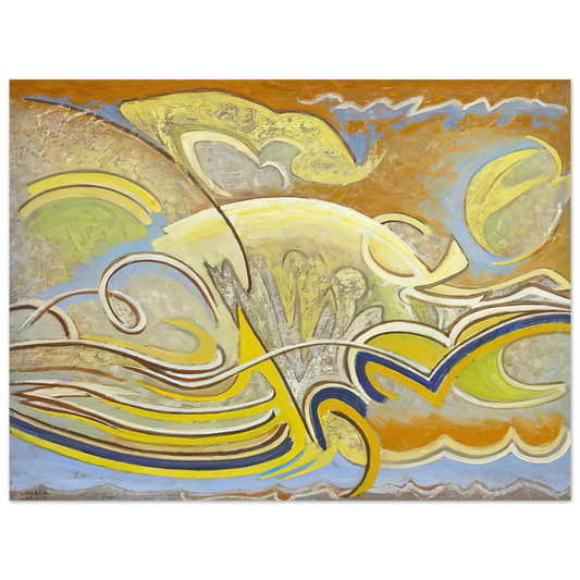 Lawren Harris - Abstraction 30 - 1955 Fine Art Poster - Default Title