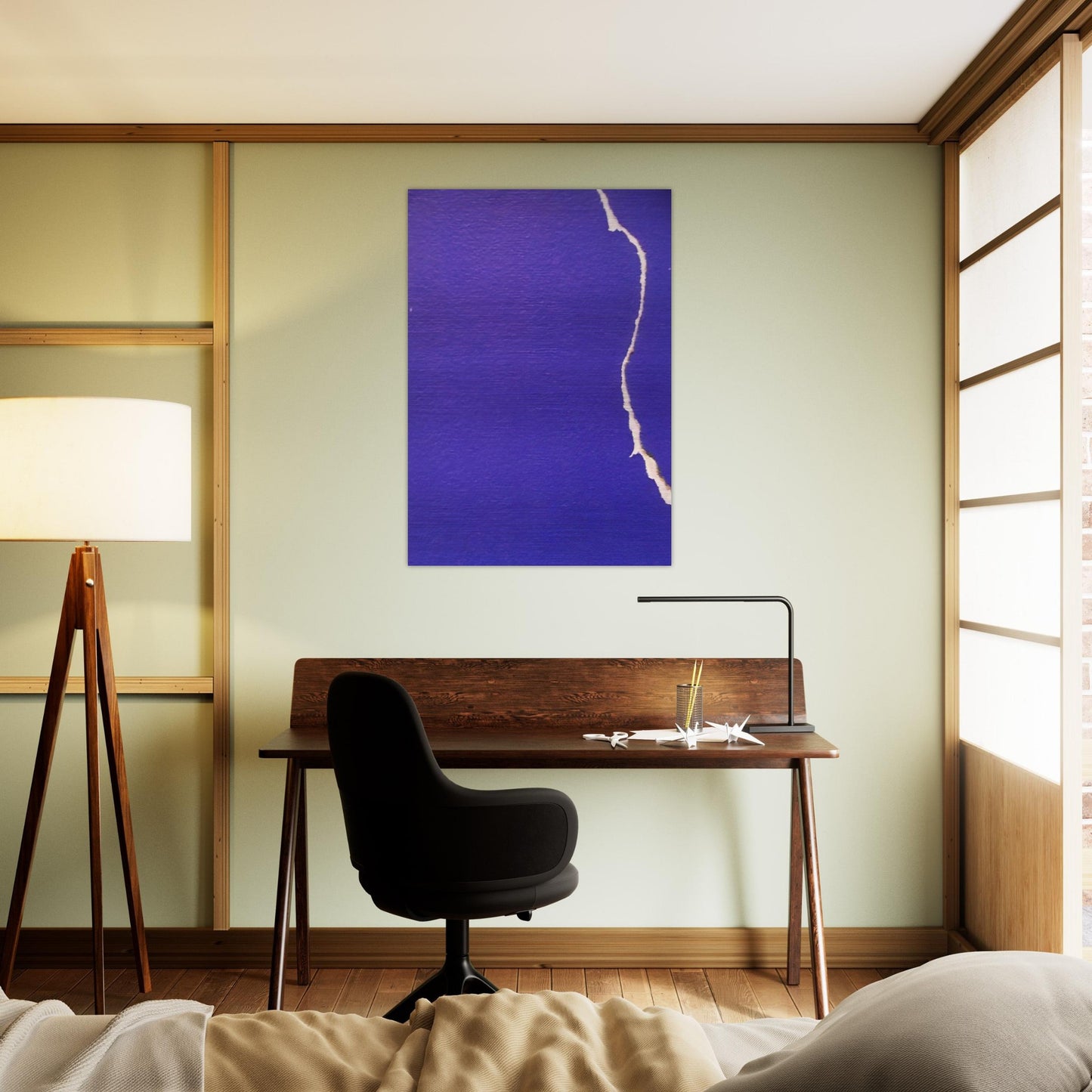 Untitled - 1959 - Leon Polk Smith Brushed Aluminum Print - 70x100 cm / 28x40 inches | Leon Polk Smith Aluminum Print | Leon Polk Smith Prints