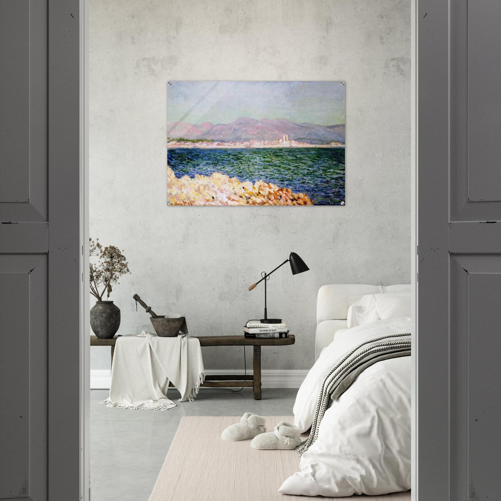 The Gulf of Antibes - claude monet Acrylic Print - 70x100 cm / 28x40″ inches