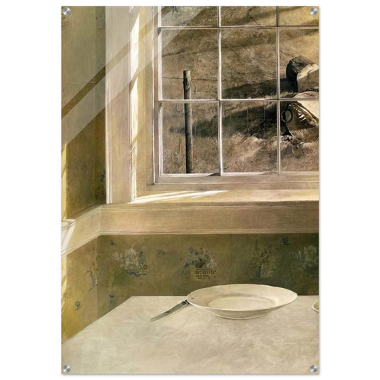 GROUNDHOG DAY - Andrew Wyeth Acrylic Print - 70x100 cm / 28x40″ inches