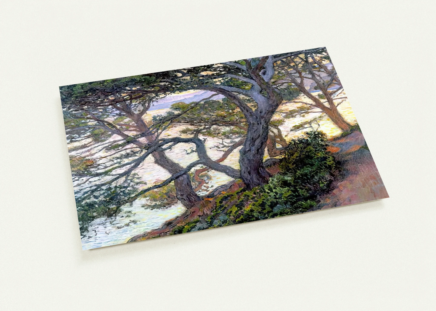 PINES OF RAYOL 1912 By Theo van Rysselberghe Pack of 10 Post Cards | Theo van Rysselberghe Post Cards | A6 (10.5 x 14.8 cm) - 4.1 x 5.8 inches