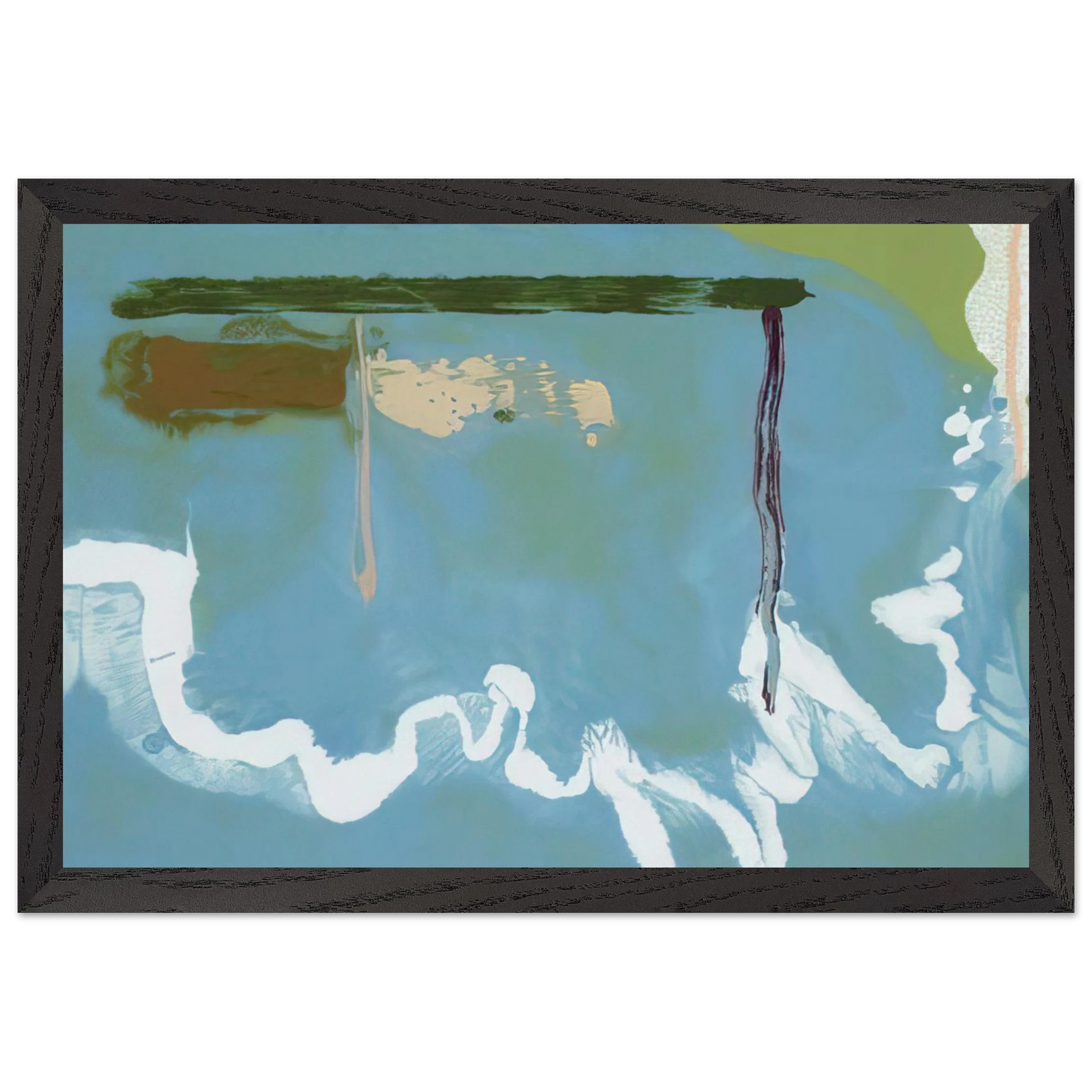 Helen Frankenthaler - Skywriting - 1997 Wall art - 28x43  cm / XL (11x17 inches) - Fine Art Poster - -
