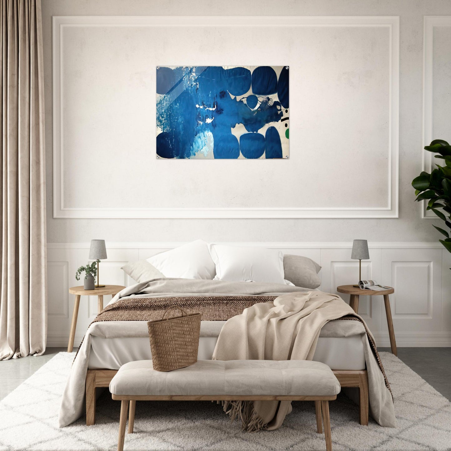 A TREE FULL OF BIRDS 2 1979 - Victor Pasmore Acrylic Print - 70x100 cm / 28x40″ inches | Victor Pasmore Wall Art | Victor Pasmore Prints