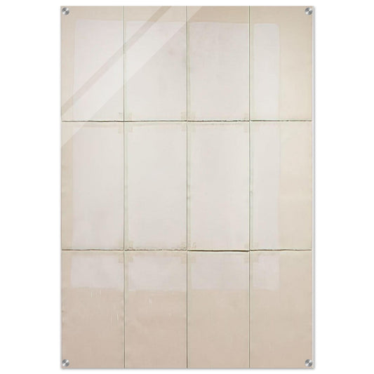 Classico 5 - 1968 - Robert Ryman Acrylic Print - 70x100 cm / 28x40″ inches | Robert Ryman Wall Art | Robert Ryman Prints