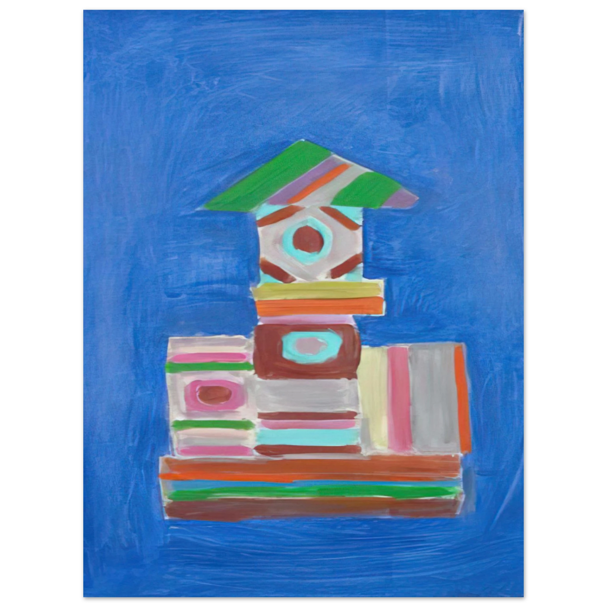 Betty Parsons - Going Up - 1978 Fine Art Poster - Default Title