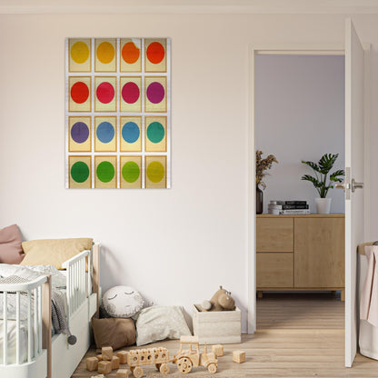 Constellations - 1974 - Max Bill Brushed Aluminum Print - 70x100 cm / 28x40 inches | Max Bill Aluminum Print | Max Bill Prints