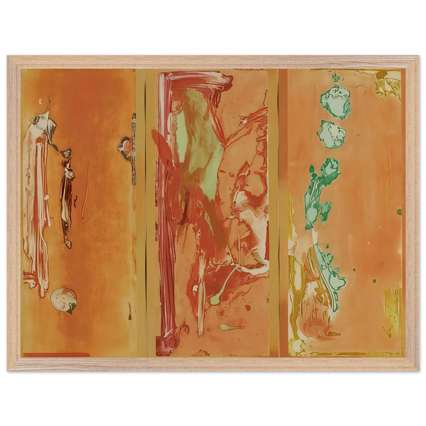 Helen Frankenthaler - Gateway - 1988 Wall art - 60x80 cm / 24x32 inches - Fine Art Poster - -