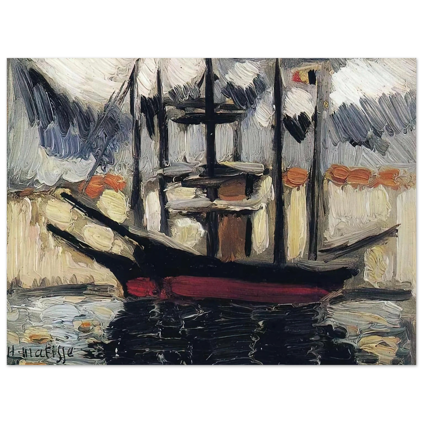 Henri Matisse - NOT IDENTIFIED 9 Fine Art Poster - Default Title