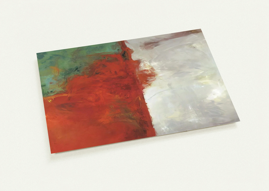 Divide - 1958 By Theodoros Stamos Pack of 10 Post Cards | Theodoros Stamos Post Cards | A6 (10.5 x 14.8 cm) - 4.1 x 5.8 inches