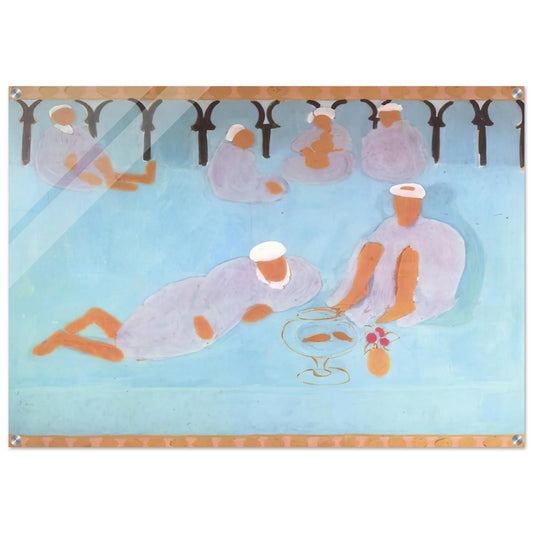 MOROCCAN CAF 1913 - Henri Matisse Acrylic Print - 70x100 cm / 28x40″ inches | Henri Matisse Wall Art | Henri Matisse Prints