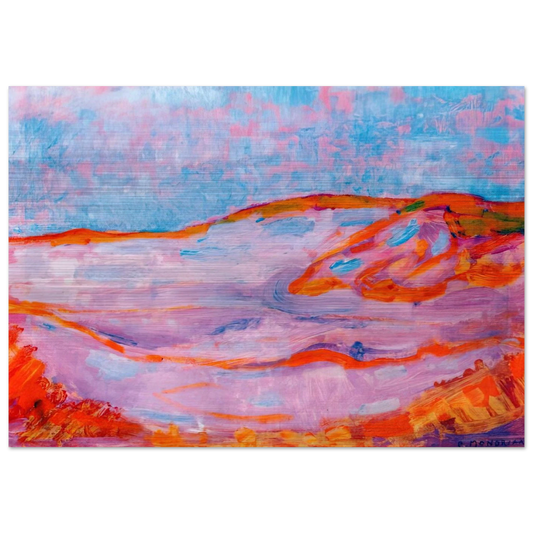 Dune IV - Piet Mondrian Brushed Aluminum Print - 70x100 cm / 28x40 inches | Piet Mondrian Aluminum Print | Piet Mondrian Prints
