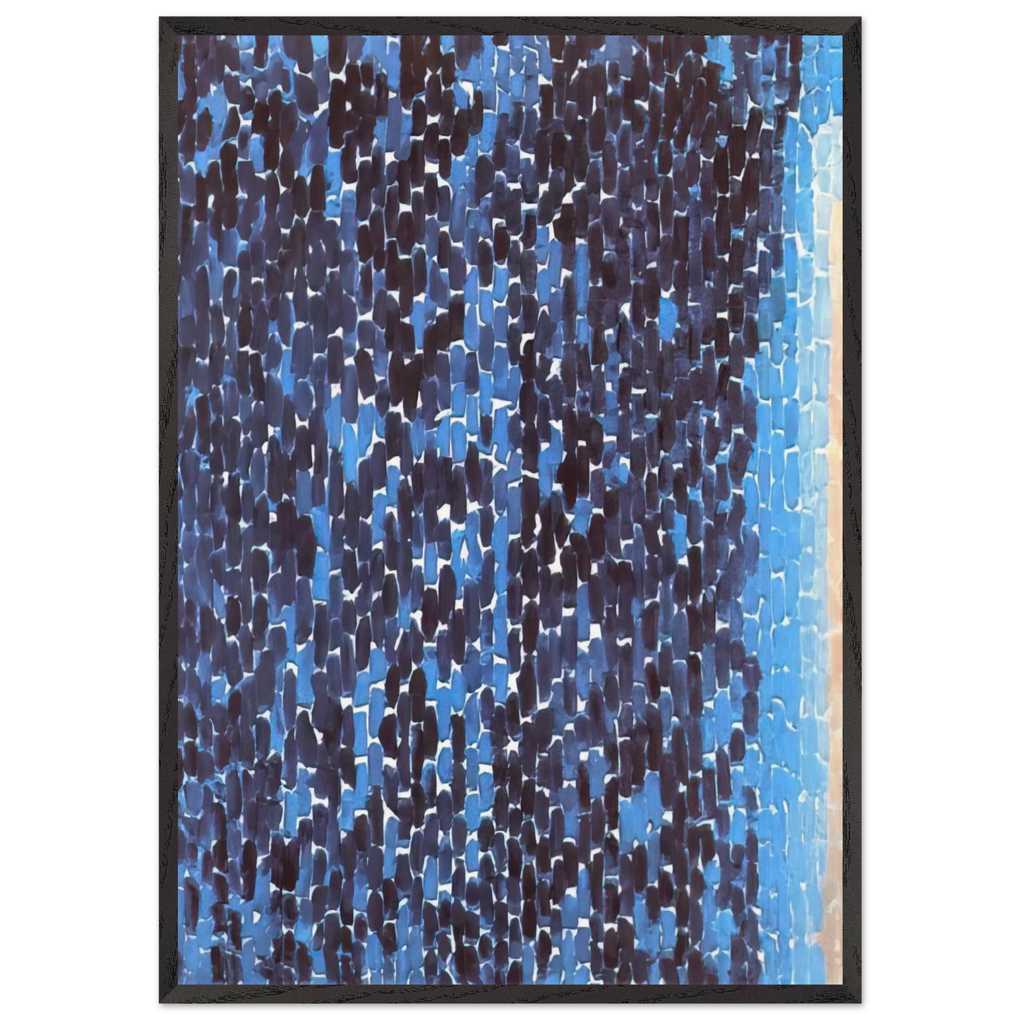 NEW GALAXY 1970 - Alma Woodsey Thomas Framed Art Print – Black Wooden Frame - Default Title - -Framed Art Print